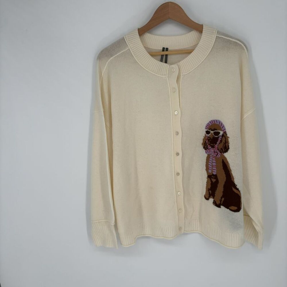 Anthropologie The Goldie Cashmere blend cardigan - Picture 1 of 3
